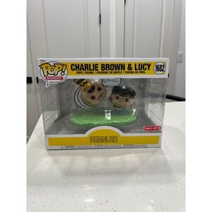 Funko Pop Moment Charlie Brown Lucy 1682 Peanuts Vinyl Figure Target Exclusive